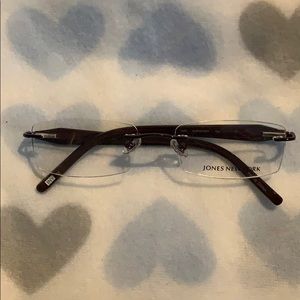 JONES NEW YORK WOMEN EYEWEAR frames only BURGUNDY